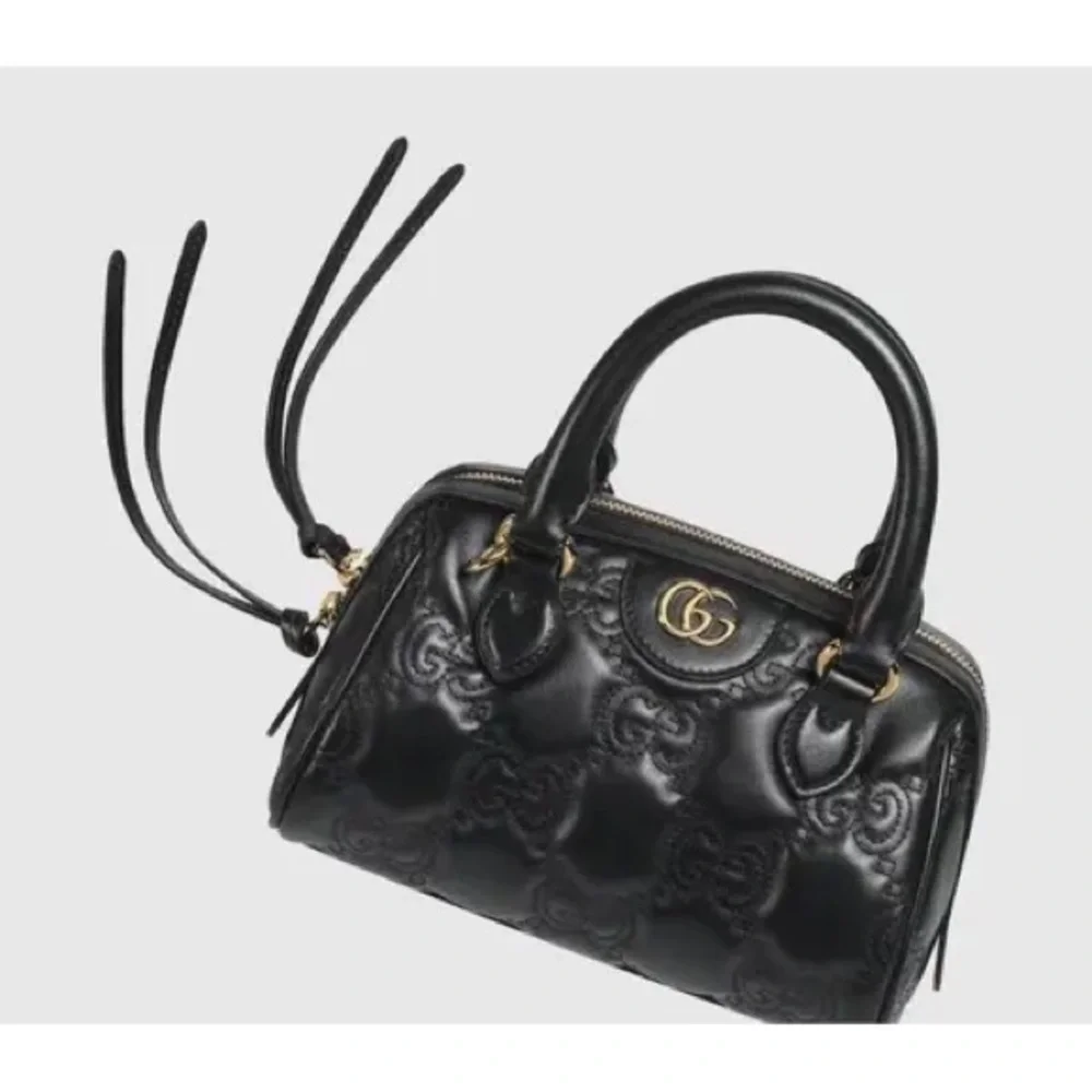 New Gucci Gg Matelasse Leather Handbag